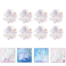 8Pcs Reusable Plastic Cat Crinkle Balls for Interactive Cat Exercise