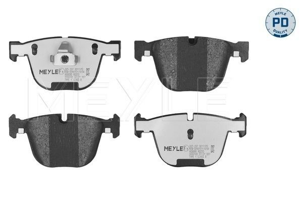 Braking System Disc Brake Pad Set Meyle 025 237 3017/PD Fits BMW 1 Series 3