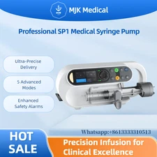 Precision Syringe Pump 0.1-1500ml/h ±2% Accuracy w/Auto Syringe Detection