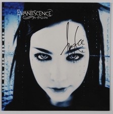Evanescence Amy Lee JSA Signed Autograph Album Record Fallen