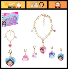 Girls Charm Bracelet Set with Jewelry Box - Add A Charm Toy for Ages 3