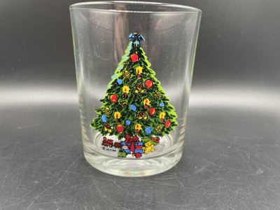 Vintage Action Ind. Christmas Tree ''Holiday Magic'' Glass Tumbler