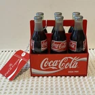 RARE Coca-Cola Vintage 1995 6 Pack Carton Coke Bottles Mini Marker Set With Tags