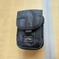 PORTER black pouch with belt loop