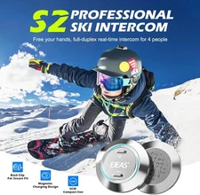 S2 Professional Intercom System, Waterproof, HiFi, Noise Reduction, Handsfree