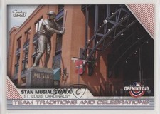 2020 Opening Day Team Traditions and Celebrations Stan Musial Statue HOF 0f6