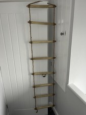 Wooden Decorate Rope Ladder Nautical Art