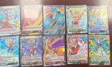 Bandai Dragon Ball Super Card Game Lot 10 Foil