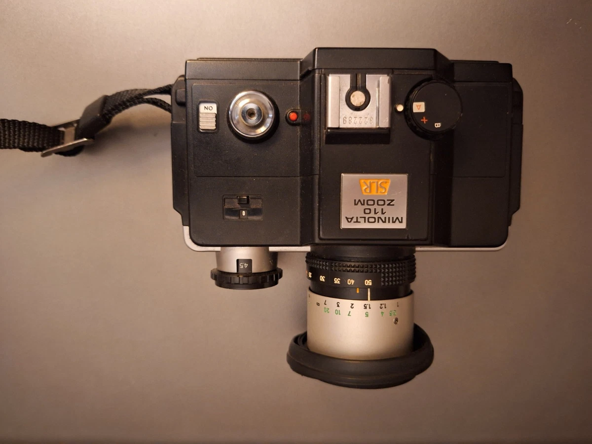 Minolta 110 Zoom Film Cameras Just Listed 2026