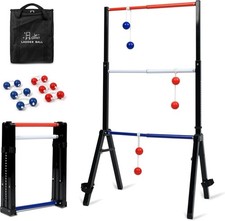 Steel Ladder Ball Game Set w/ 6 Bolas Scorekeeper Carry Case