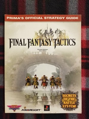 Final Fantasy Tactics (Prima's Official Strategy Guide)