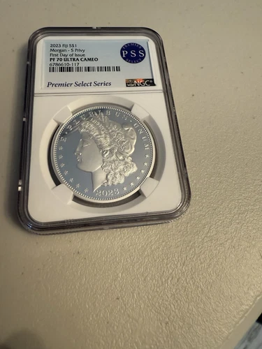 2023 Fiji Morgan S Privy NGC PF70 Ultra Cameo PSS PREMIER SELECT FIRST DAY
