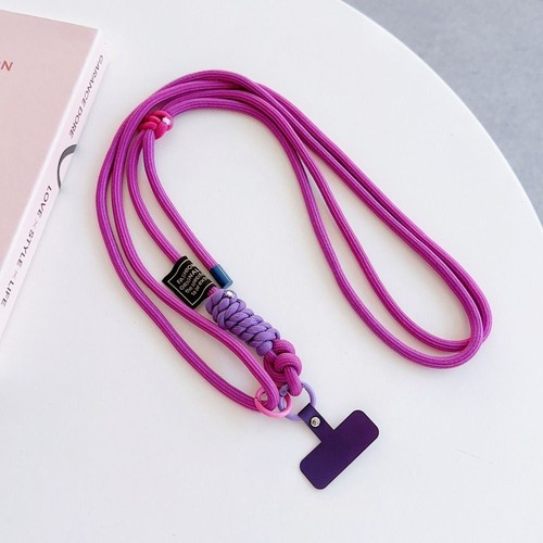 Keychain Phone Case Hang Rope Crossbody Shoulder Belt Phone Accessories - Photo 9 sur 12