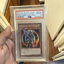 YU-GI-OH! BLACK LUSTER SOLDIER IST EDITION COLLECTORS RARE TOCH-EN029 PSA 10 GEM
