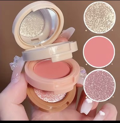 Make-up Palette 3in 1 256 und Perlmutt Glitzernder Rockamo...