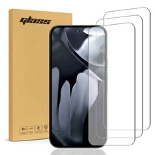 For Google Pixel 10 Pro XL 2.5D Tempered Glass Screen Protector (3 Per Pack)