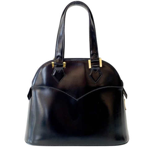SAINT LAURENT Black Leather Shoulder Bag - Picture 2 of 15