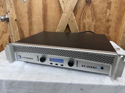 Crown XTi 2000 Power Amplifier - Channel 2 Not Working - Parts Only - AMP
