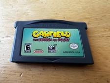Game Boy Advance Garfield: The Search for Pooky Nintendo GBA Authentic Tested