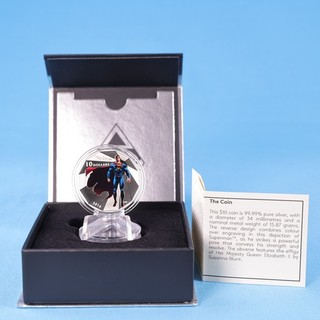Kanada 10 $ 2016 DC Dawn of Justice Superman 1/2 OZ Silber 9999 proof OVP