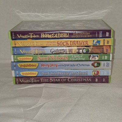 VeggieTales DVD Lot of 7 All Different Titles Christian Values
