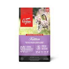 Grain High Protein Premium Dry Cat Food Kitten Recipe 7lb Bag 10.13 per pound