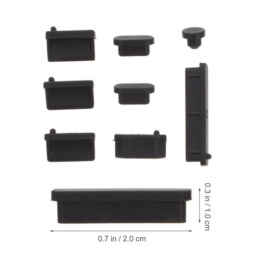 3 Sets Dust Plug Usb C Cap Port Cover Electrical Silicone Type-c - 第 7/12 張圖片
