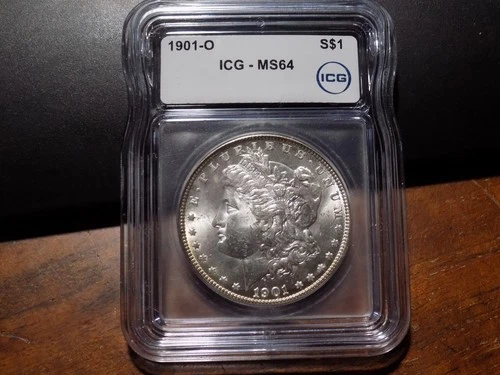 1901-O Morgan Silver Dollar - ICG Certified MS64 - Flashy Choice BU!