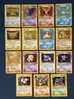 Complete 1999 Pokémon Fossil Set Vintage WOTC Holos Included Dragonite Gengar