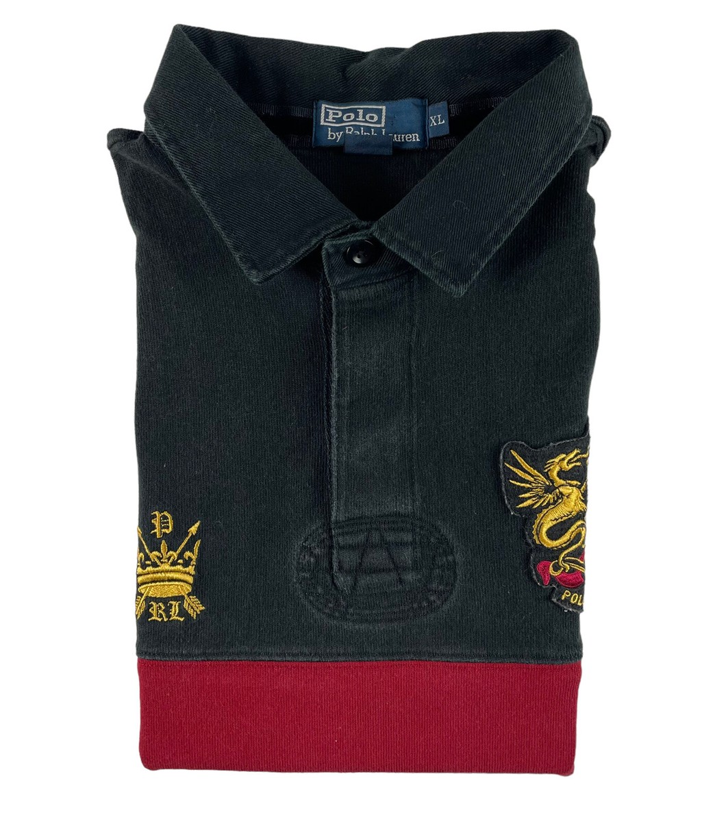 POLO Ralph Lauren THE BIG shirtラグビー　XL Polo Ralph Lauren Mens 4XLT Rugby Shirt Bleecker Multi Big