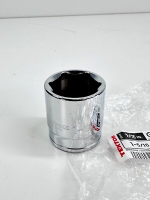 New Tekton Individual 1/2 Drive SAE 1-5/16 Shallow Socket New Tekton Individual 1/2 Drive SAE 1-5/16 Shallow Socket