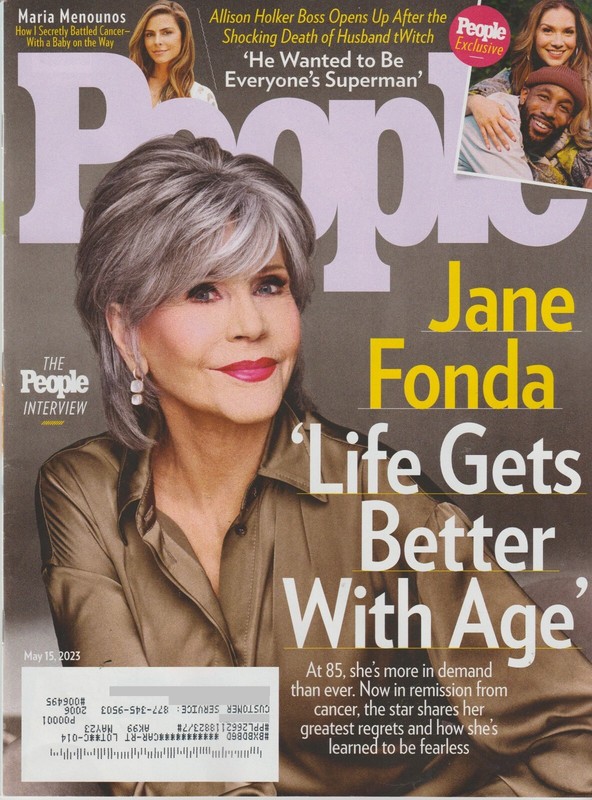 People Magazine Jane Fonda Maria Menounos Allison Holker tWitch Boss Johnny Depp