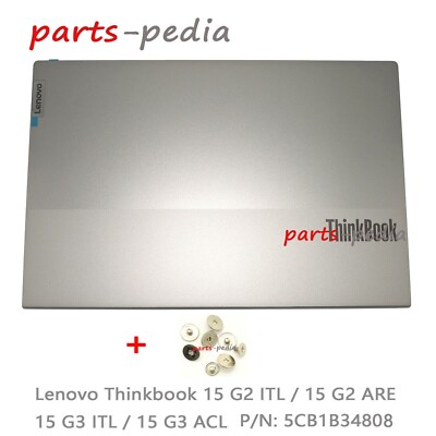 Lenovo ThinkBook 15 G2 ITL ARE ACL ITL Laptop LCD Top Lid Case Back Cover Grey | UK