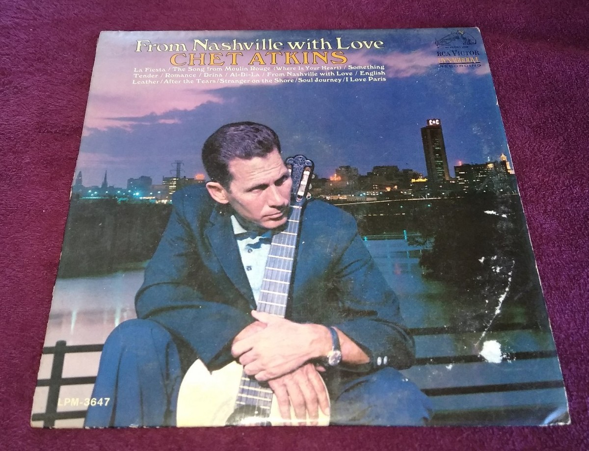 From Nashville With Love LP Chet Atkins RCA Mono 1966 Soul