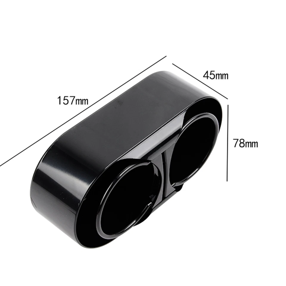 Consola central de coche portavasos botella de bebida soporte de teléfono organizador de almacenamiento Foto 2 de 4
