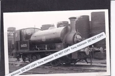 BR EX CALEDONIAN - PUG  0-4-0ST NO. 56025 @ ST ROLLOX - VINTAGE IMAGE - # L10532