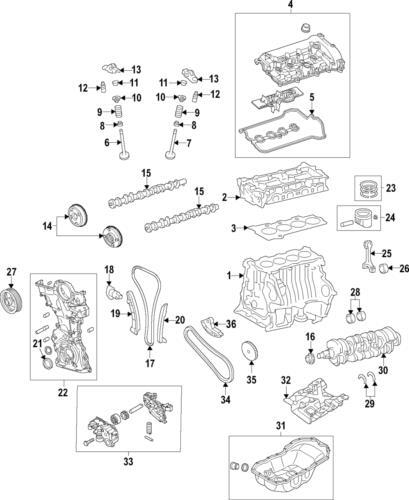 Cadena de distribución para Mazda (N/P P5PW-14-151)