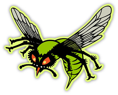 Green Hornet sticker decal 4'' x 5''