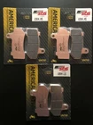 3 x SBS Brake Pads Front + Rear 830H.HS 830H.LS for Harley Davidson