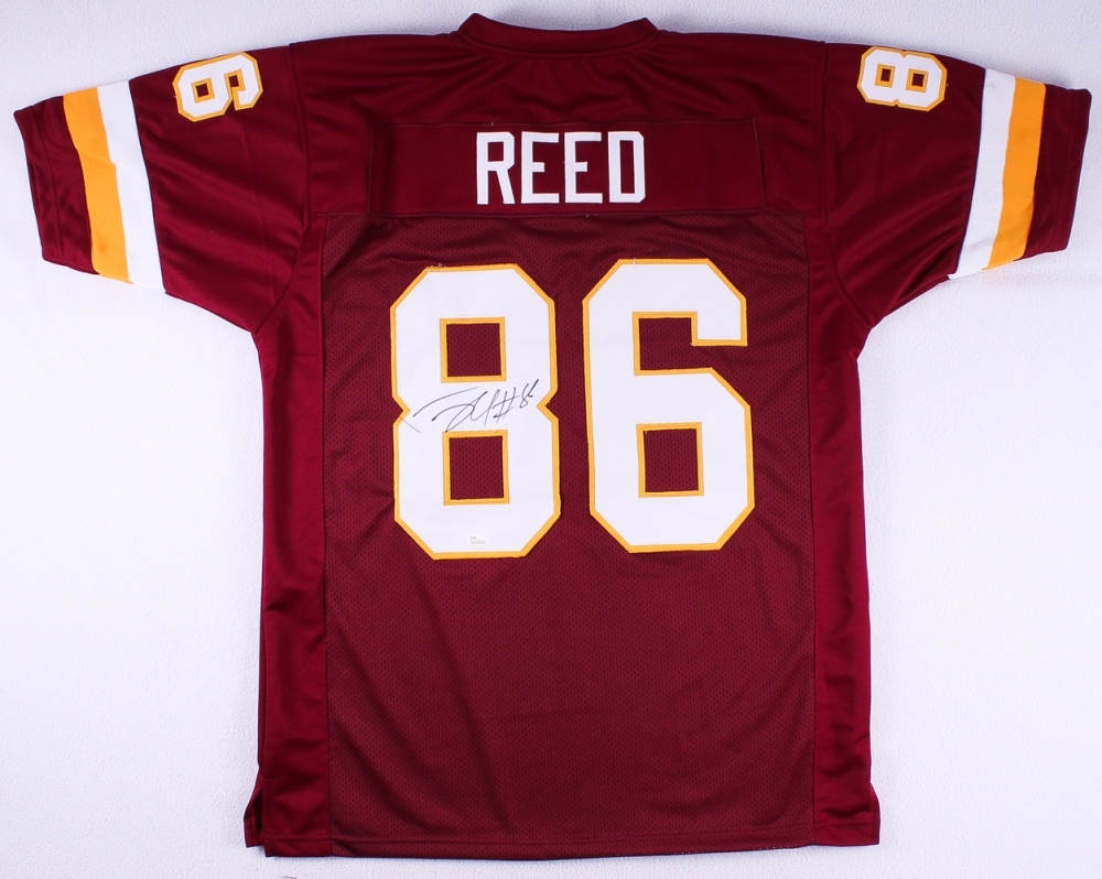Jordan Reed Autographed Signed Washington Redskins Redskins Jersey (JSA COA) Ex Florida Gator Tight End 
