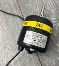 Red Dot RD-3106-18-24P Single Shaft Blower Motor Single Speed 24V CCW Stud Mount