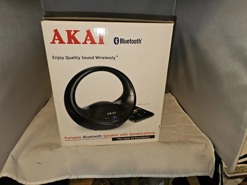 Lot#A: 1-Akai Bluetooth Speaker - Image 4 of 4