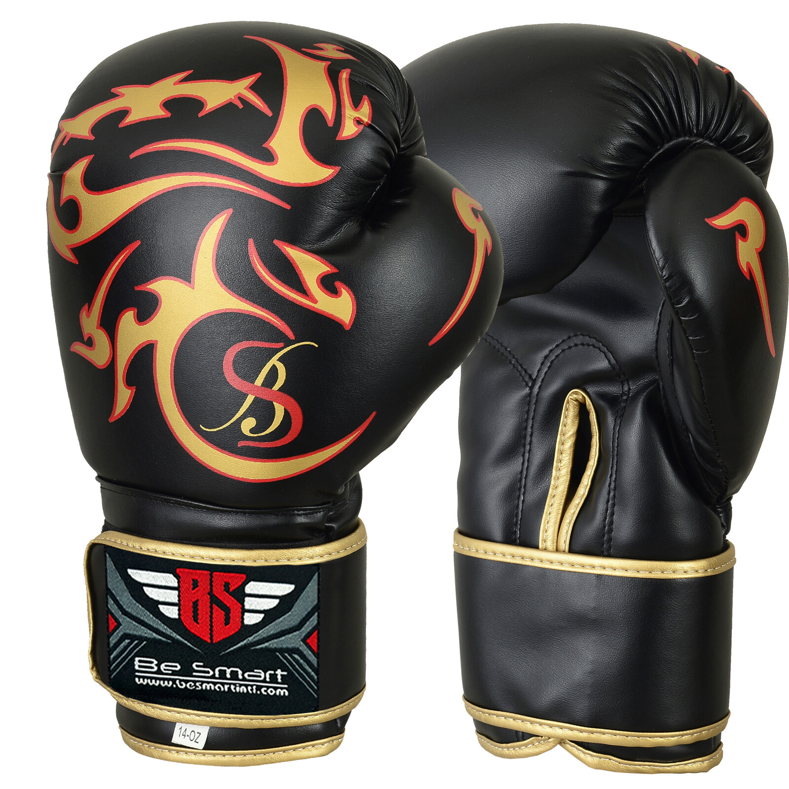 BeSmart Kids Boxing Gloves - 4oz & 6oz Junior Mitts For Punching Bag, MMA, Youth Training