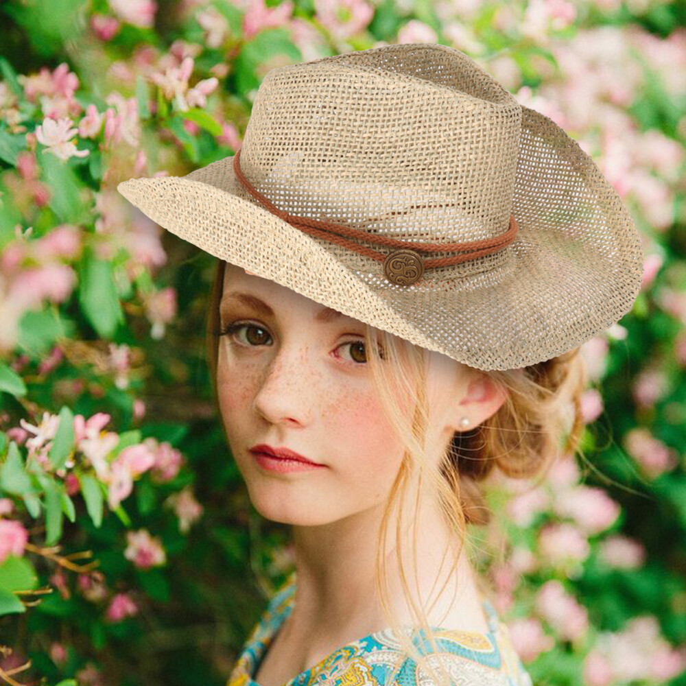 Sun Protection Hat Hats for Women Sombreros Vaqueros Breathable eBay