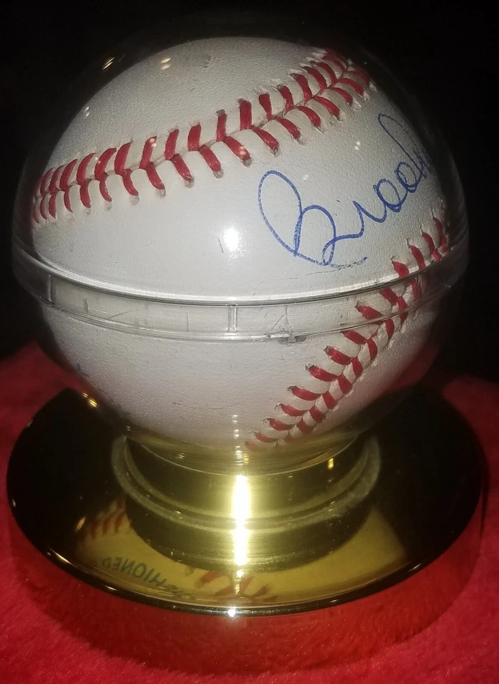 1990 Brooks Robinson Auto Baseball Major League Team Logo in Holder Make Offer - Image 2 of 4