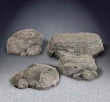 BRITAINS DIORAMA ACCESSORIES 51037 BOULDERS  ROCKS