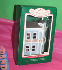Hallmark Keepsake Hall Bros Card Shop Series 5 1989 Christmas Holiday Ornament
