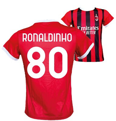 Sportbaer Maglia Ronaldinho 80 Milan 2024-2025 ufficiale adulto