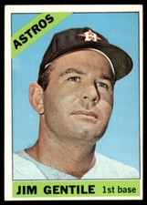 1966 Topps Jim Gentile Houston Astros #45
