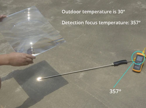 Proyector Solar Plástico PMMA Óptico Grande 40x32cm Lente Fresnel Proyector Hágalo Usted Mismo - Imagen 2 de 8